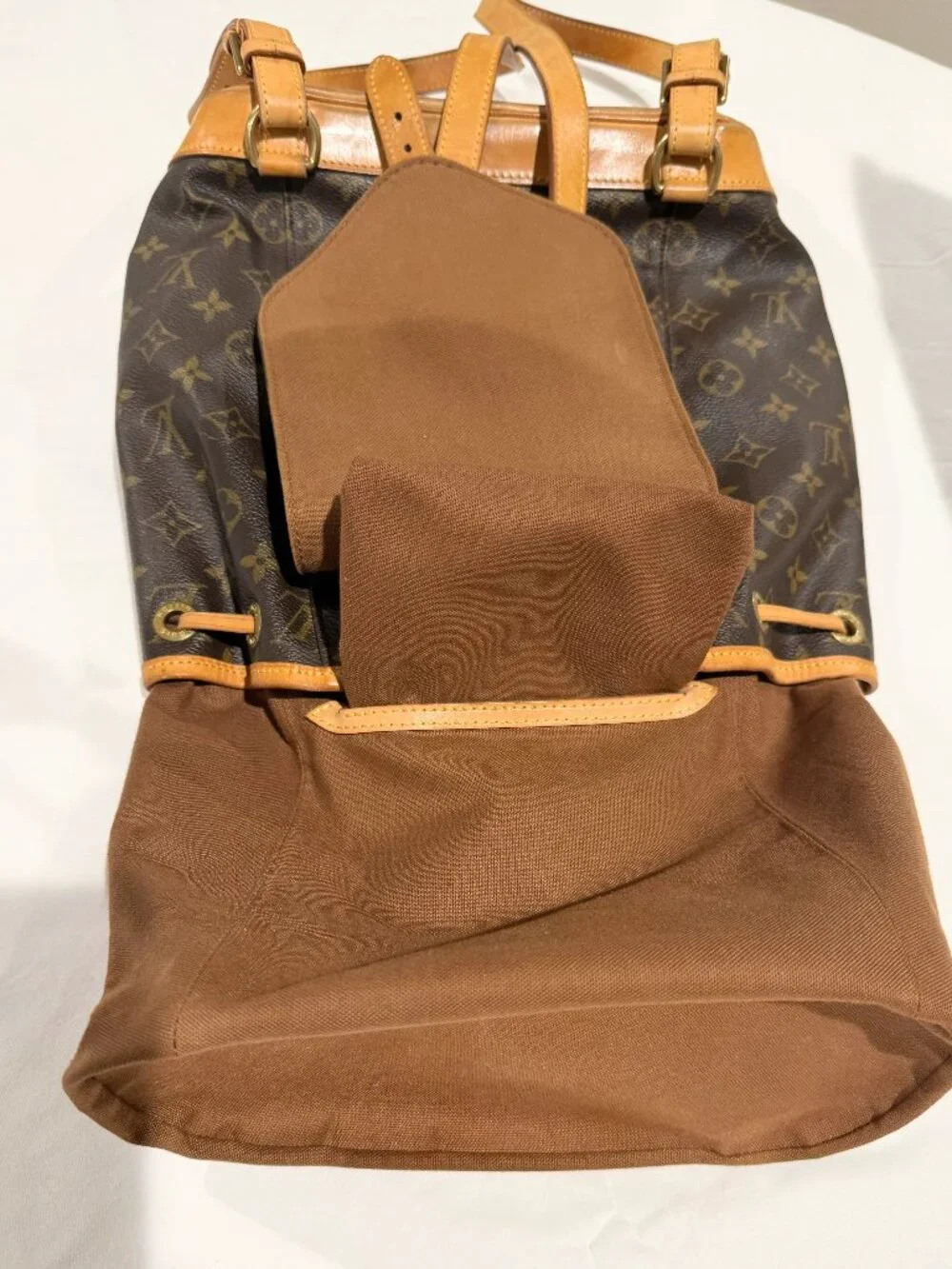 LV MONTSOURIS MM BACKPACK & KEY HOLDER SET